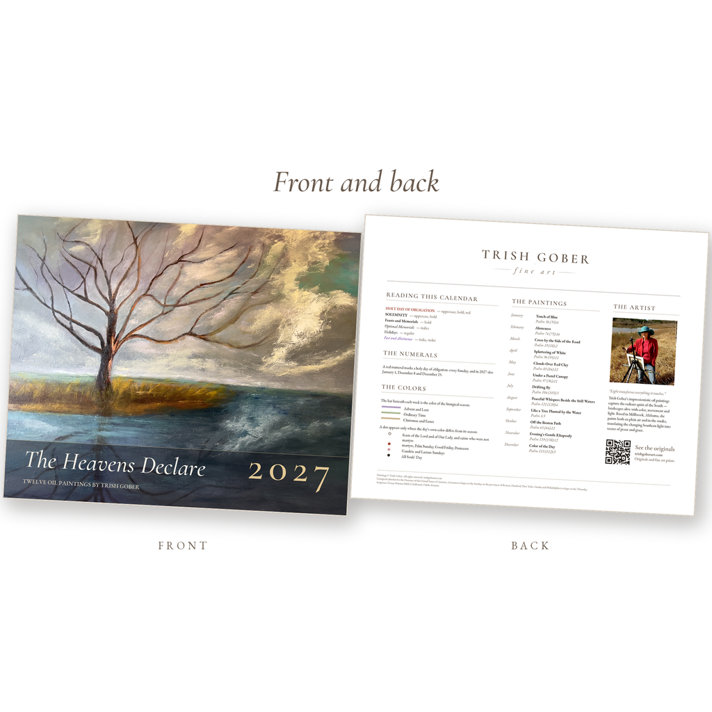 2027 Catholic Liturgical Calendar, Trish Gober Oil Paintings, Feast Days, Psalm Verses