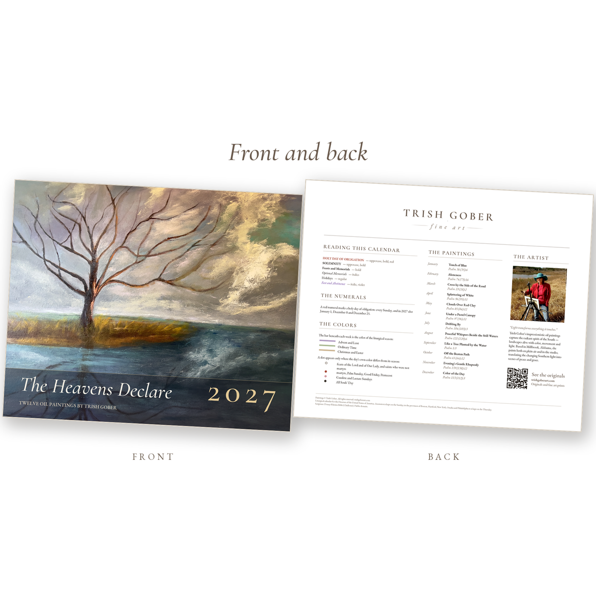 2027 Catholic Liturgical Calendar, Trish Gober Oil Paintings, Feast Days, Psalm Verses