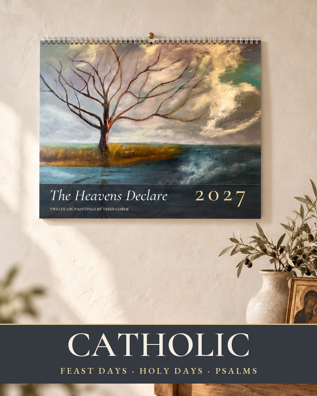 2027 Catholic Liturgical Calendar, Trish Gober Oil Paintings, Feast Days, Psalm Verses
