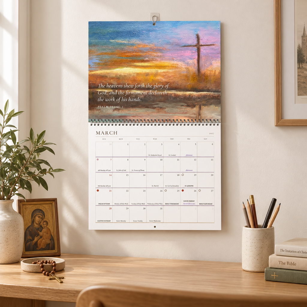 2027 Catholic Liturgical Calendar, Trish Gober Oil Paintings, Feast Days, Psalm Verses