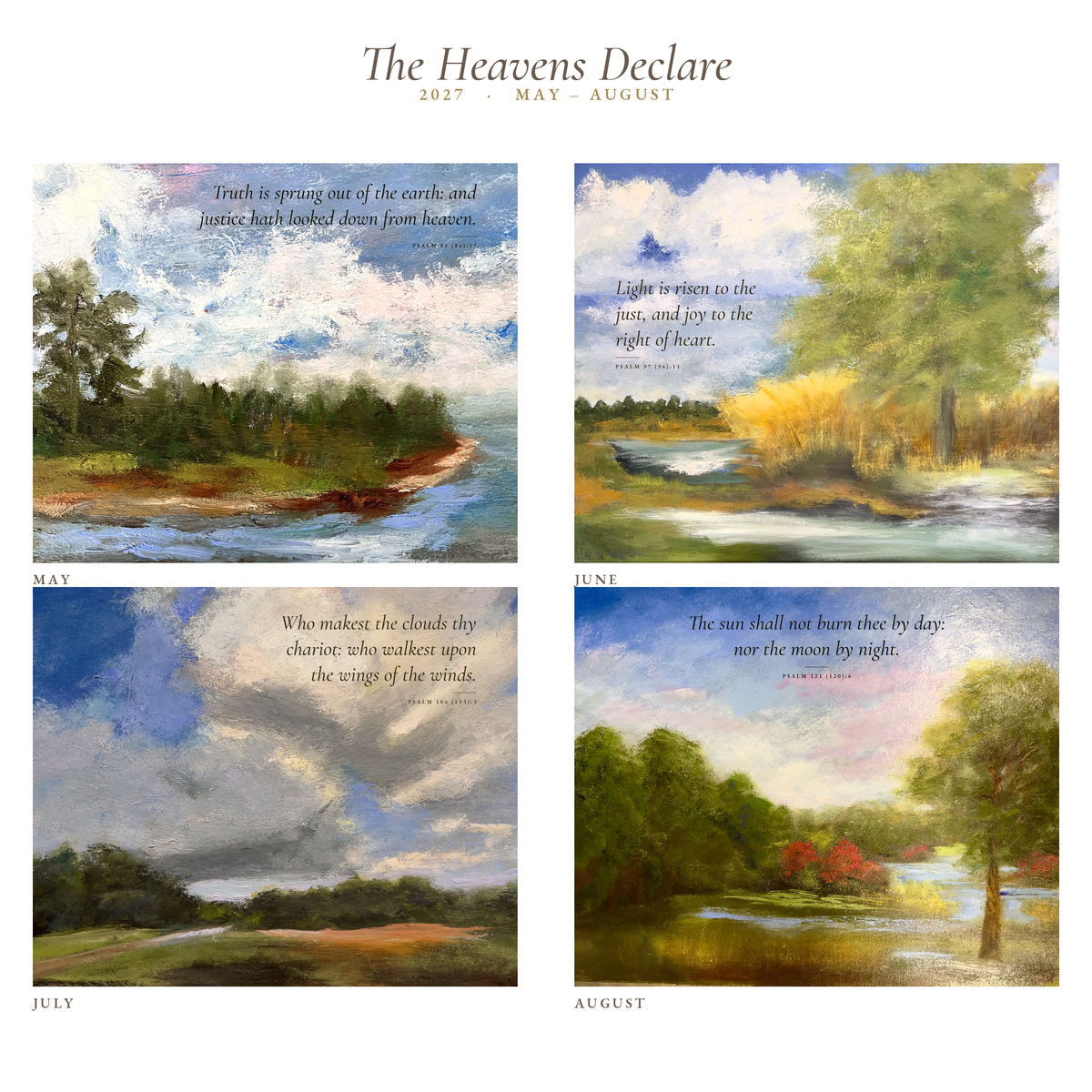 2027 Catholic Liturgical Calendar, Trish Gober Oil Paintings, Feast Days, Psalm Verses