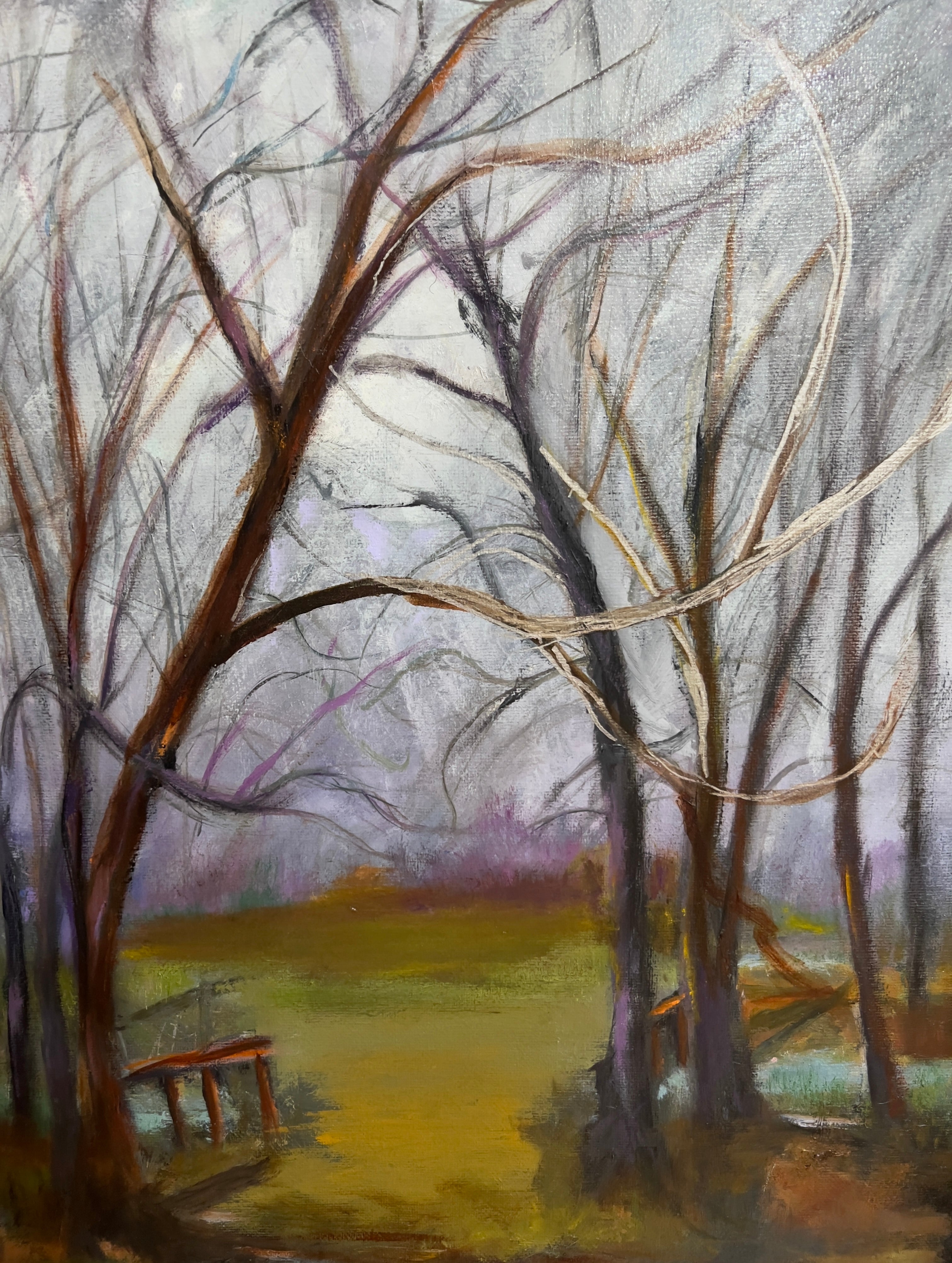 Distant Rain — Original Artwork
