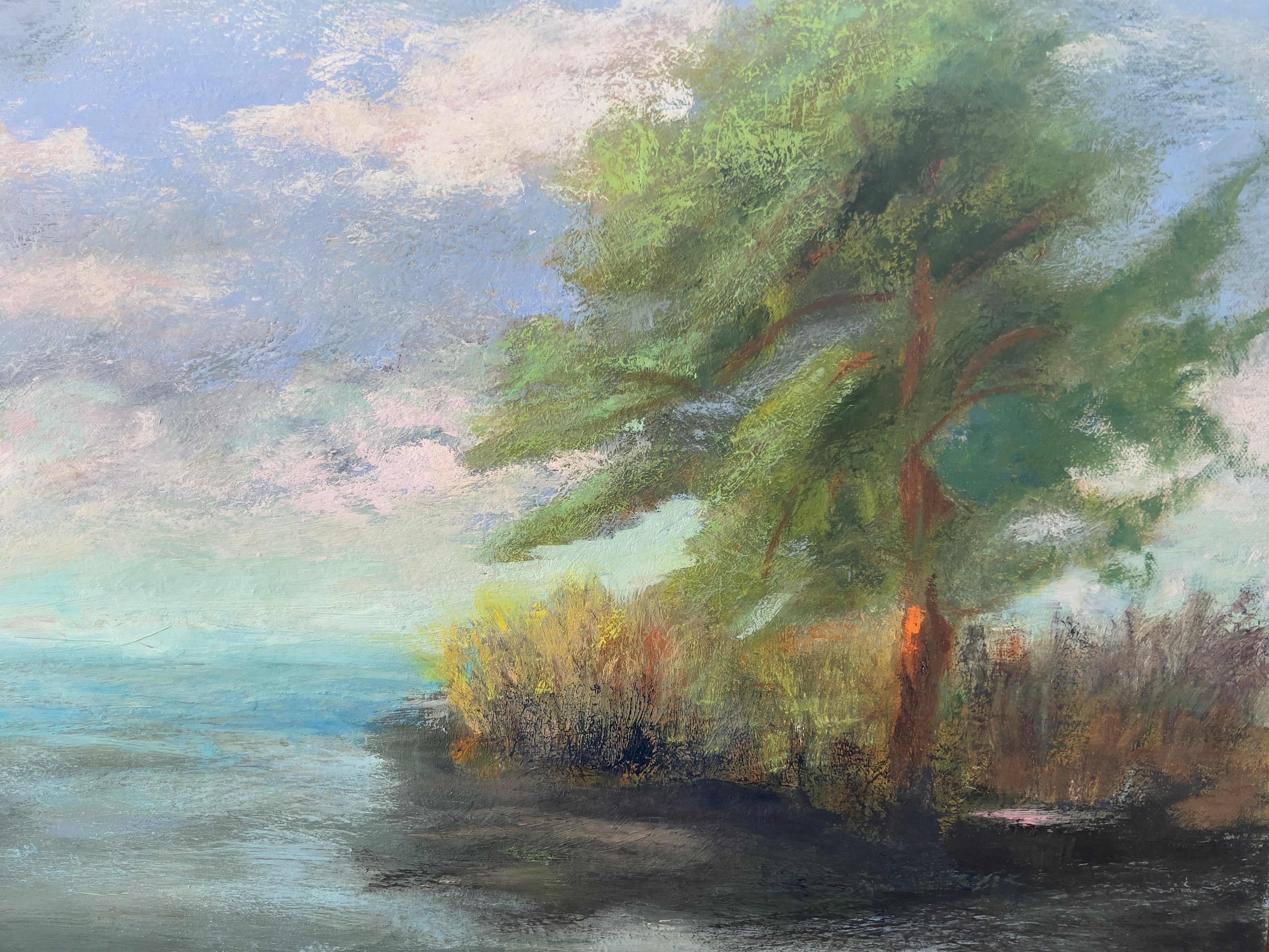 Beneath a Pastel Canopy — Original Artwork