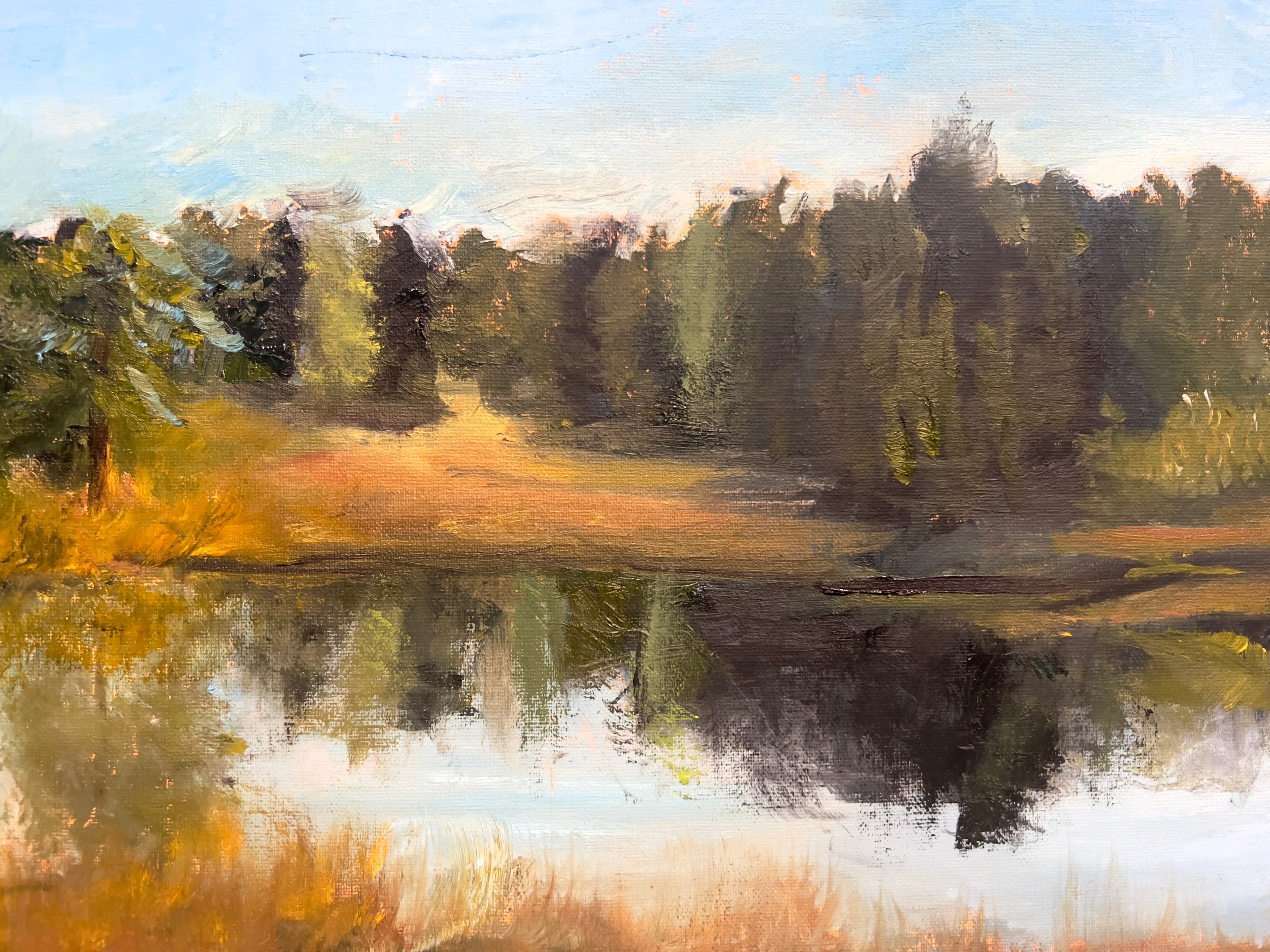 Trees Planted by the Water — Original Artwork