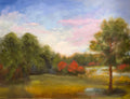 Peaceful Whispers Beside the Still Waters — Original Artwork