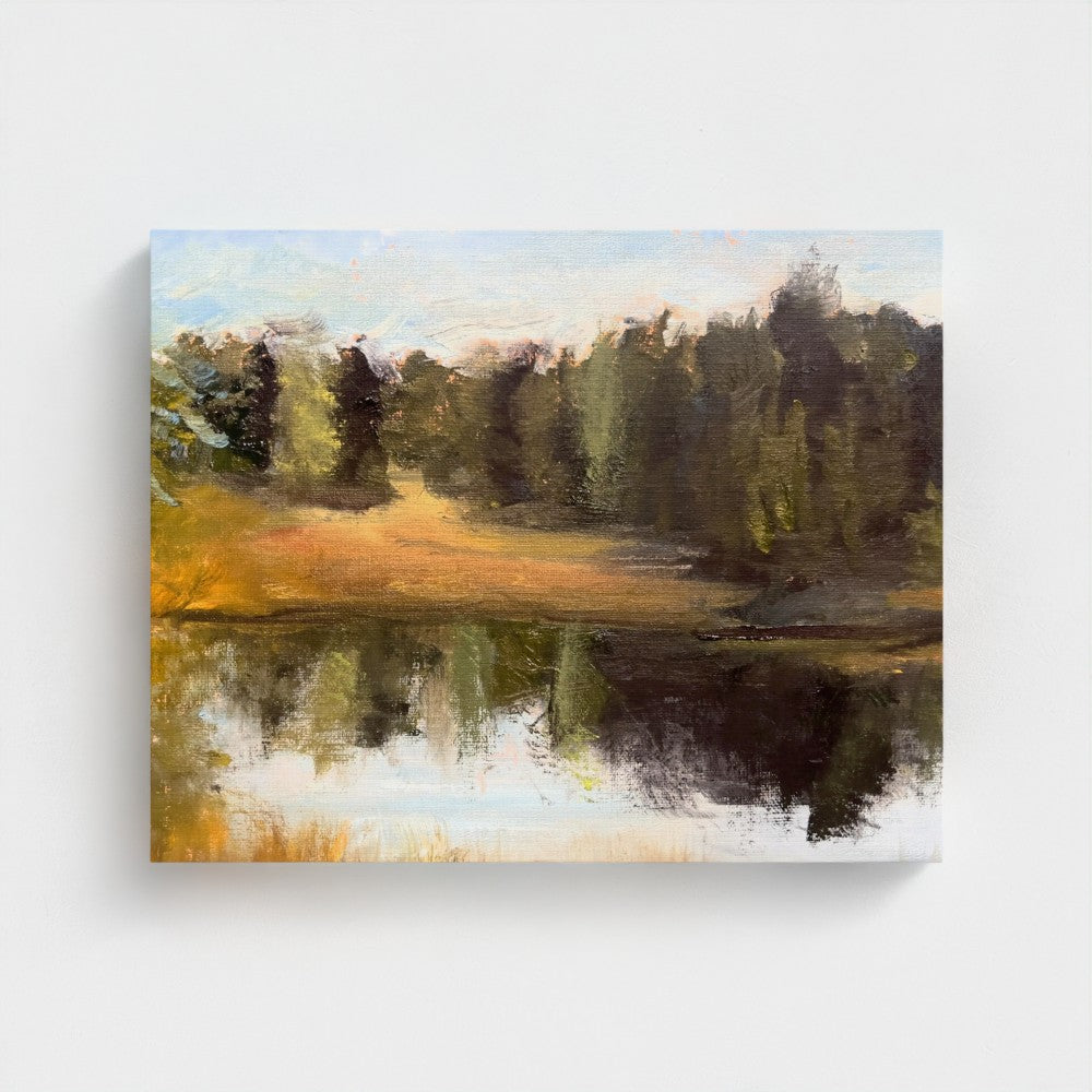 Trees Planted by Water - Fine Art Print