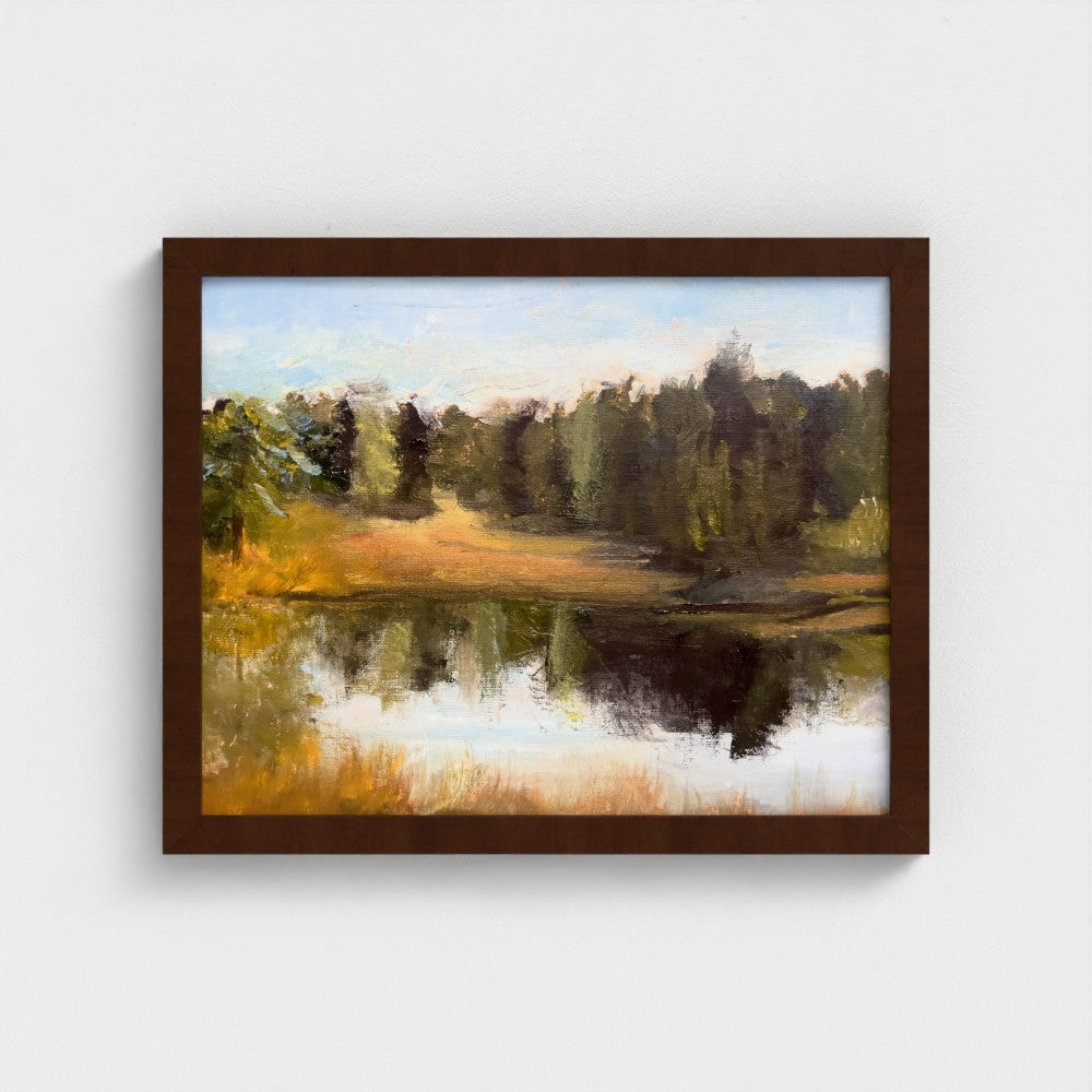 Trees Planted by Water - Fine Art Print