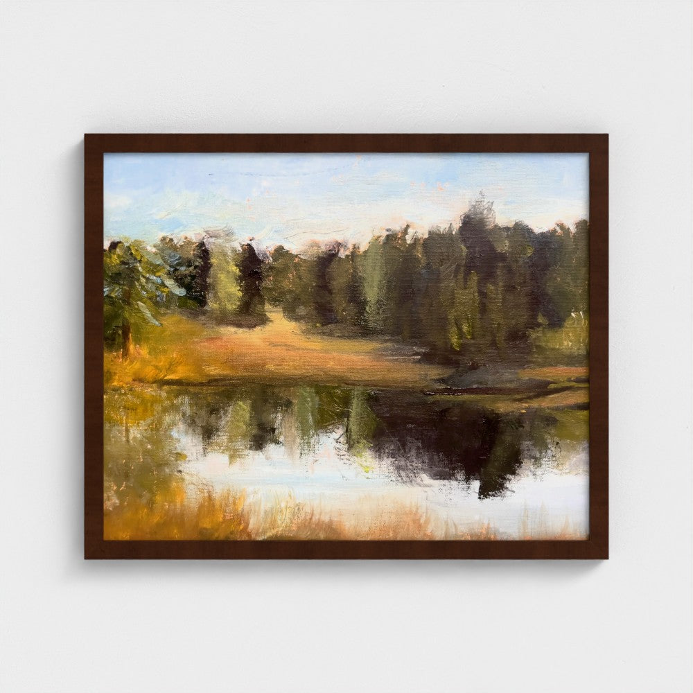 Trees Planted by Water - Fine Art Print