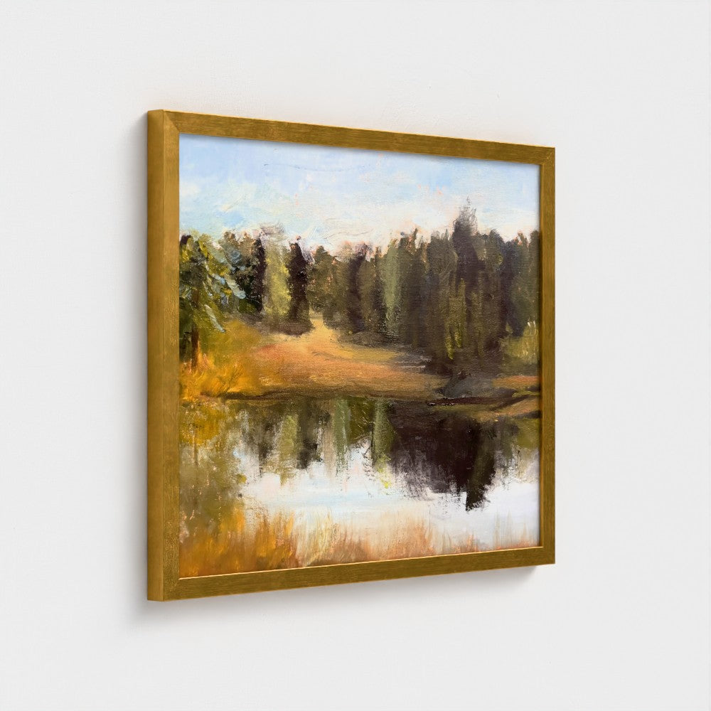 Trees Planted by Water - Fine Art Print