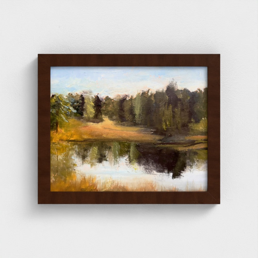 Trees Planted by Water - Fine Art Print