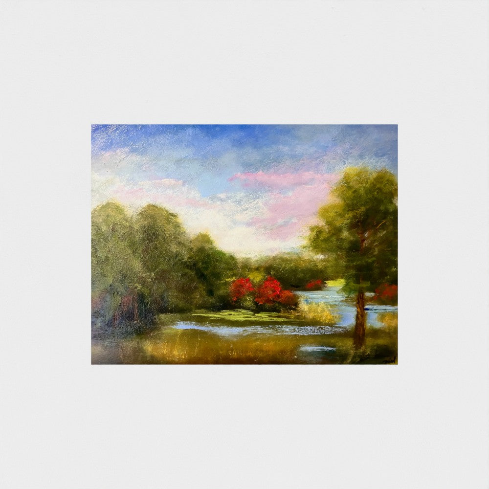 Peaceful Whispers by Still Waters — Fine Art Print