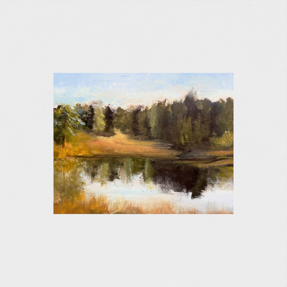 Trees Planted by Water - Fine Art Print