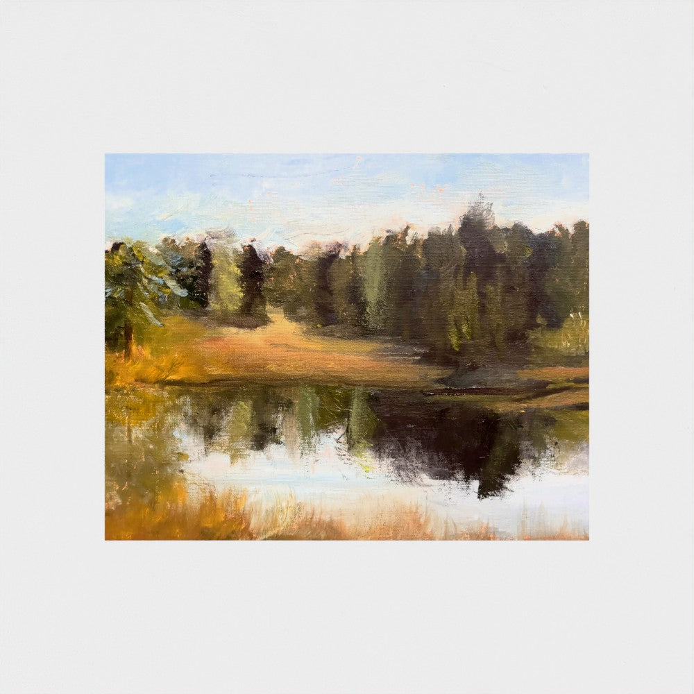 Trees Planted by Water - Fine Art Print