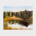 Trees Planted by Water - Fine Art Print